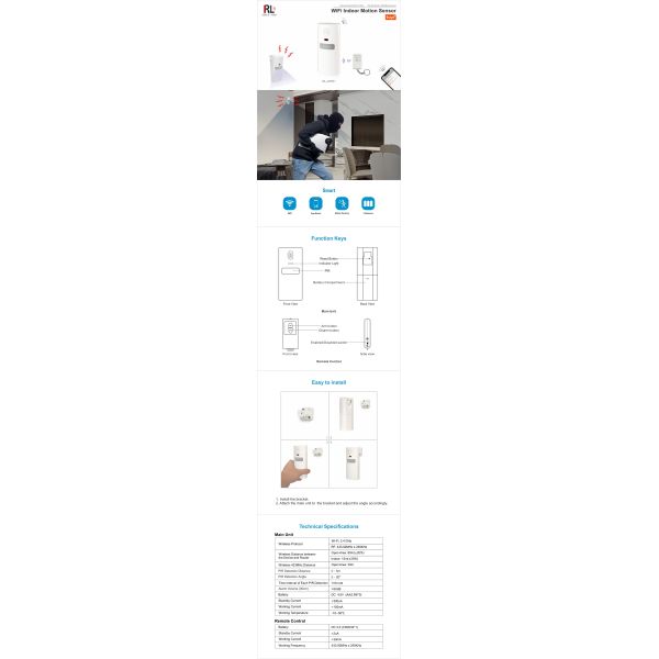 Tuya Smart Indoor Motion Sensor_copy(RL-WP01A)