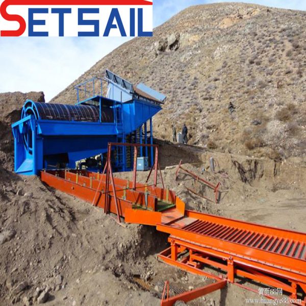 Multi Purpose Trommel Separator 50m3-500m3 Capacity for Alluvial Gold Processing