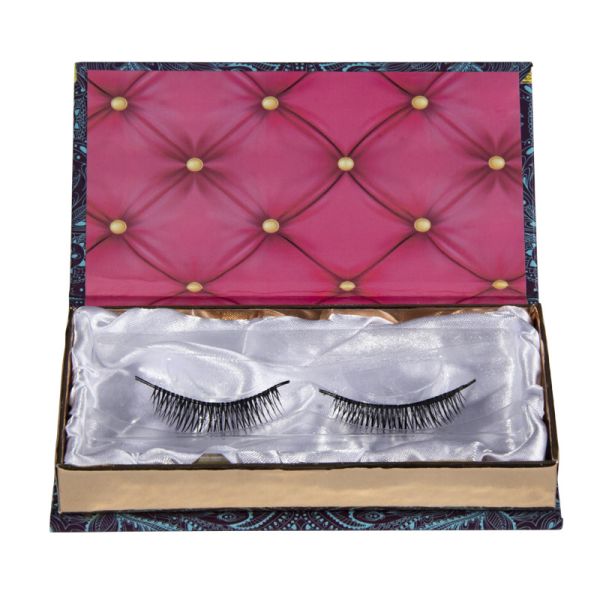 CMYK Offset Cosmetic Packaging Boxes Matte Finishes FSC For Lashes