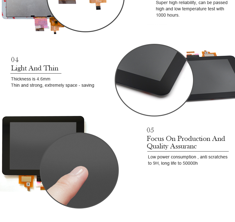1024x768 8 Inch LVDS Matrix TFT Panel Display LCD Touch Screen