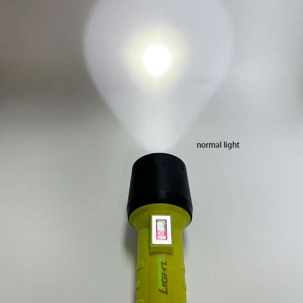 Heavy Duty Explosion Proof Flashlight with LED Light Source Providing Safe and Illumination for Hazardous Industrial Applications
