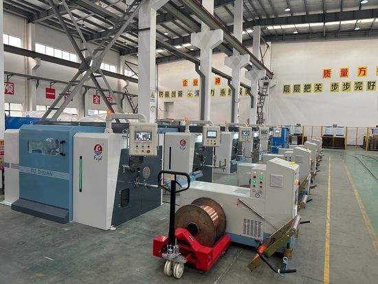 Double Twist Bunching Machine With Self-Locking Electric Lifting System And Laser Detection Option For Precise And Stranding