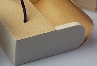 Storage Balsa Wood Box Customized Tree Bark Box Cylindrical For Christmas