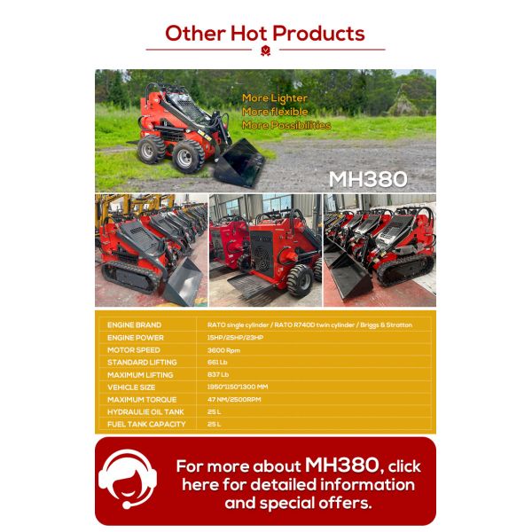 Cheap Stand on Mini Skid Steer Loader Mini SkidSteer Loaders Crawler Loader Mini
