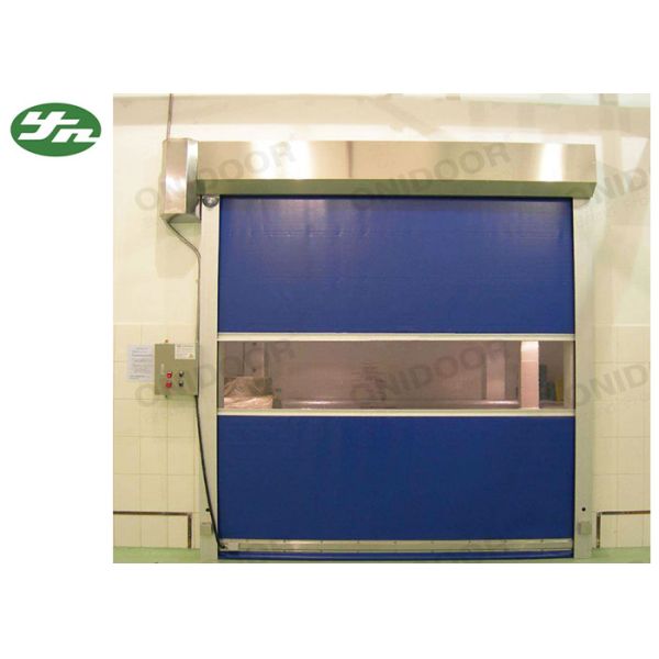High Speed PVC Security Roller Shutter Doors For Rapid Isolation Clean Room