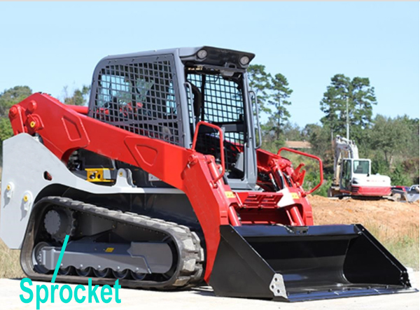 06916-00011 Sprocket TL12V2 TL12R-2 CTL Compact Track Loader Chassis Components
