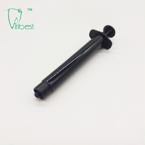 Black Dental 3ml Luer Lock Syringe Without Needle