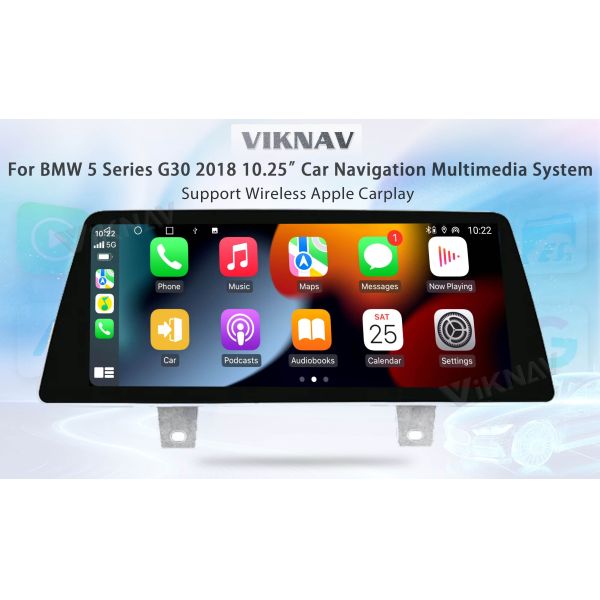Wireless BMW G30 2018 android car player EVO 10 inch stereo GPS Navigation