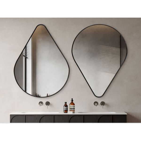 Arch Shape Metal Frame Wall Mirror Without Light , Decorative Full Length Wall Mirror