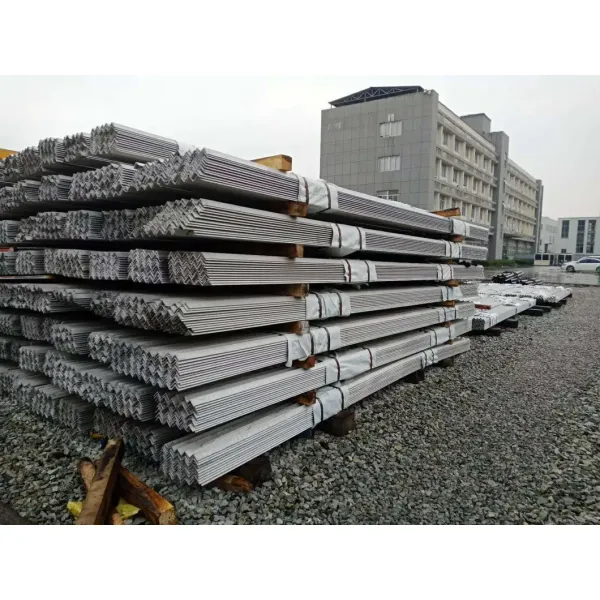 316L Stainless Steel Angle Bar close-up view