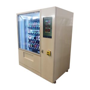 Touch Screen Bread Yoghurt Vending Machine With Automatic Report Function