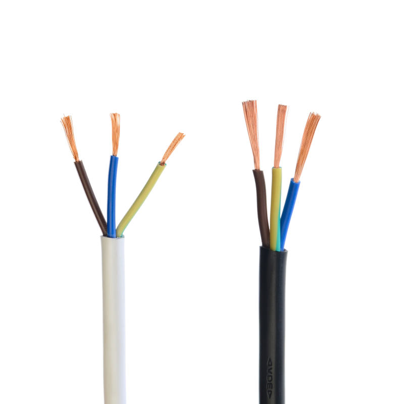 Solid Cooper PVC Insulation Flexible Multicore Electric Wire 0.75mm 1.5mm
