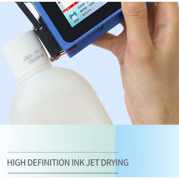 Type-C Charge Port Mini Thermal Inkjet Coding Machine for Paper Wood Plastic Metal Glass