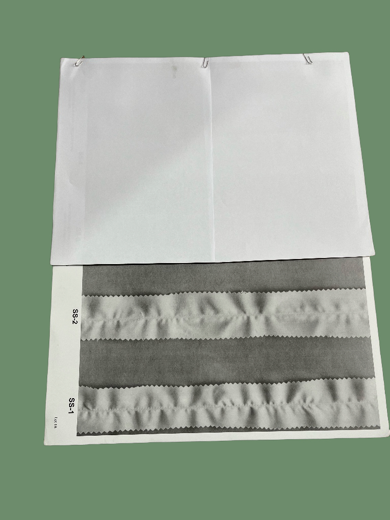 AATCC 88B Seam Smoothness Appearance Replicas for Textile Testing with Single Seam and Double Needle - 3-Year Replacement