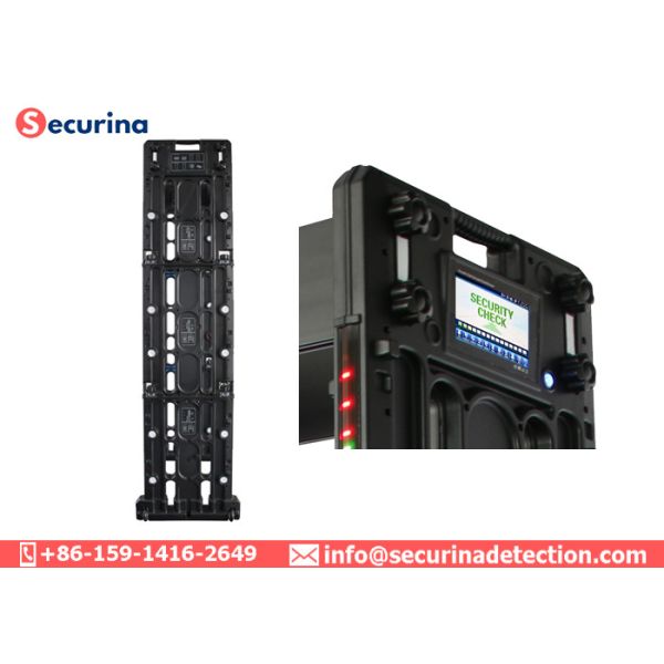 IP67 Waterproof Walk Through Metal Detector Security Gate Easy Self Assembly