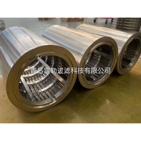 SS316L Self Cleaning Filter Cylinder Wedge Wire Screen