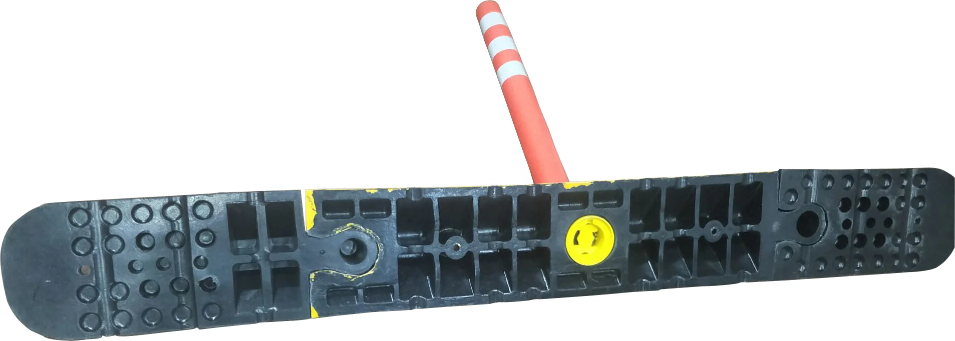 Traffic Road Delineator Post Diviner High-Intensity Prismatic Reflective Flexible 90cm Rubber Base Connecting Heavy Duty