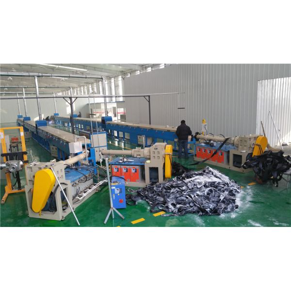 EPDM SBR NBR Rubber Extruder Machine Silicone Extruder With Vulcanization Tunnel