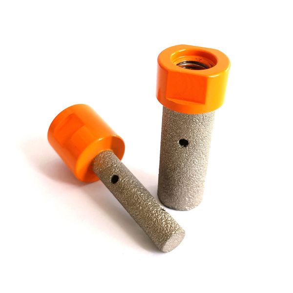 M14 20mm Straight Diamond Tip Router Bits For Stone Cutting