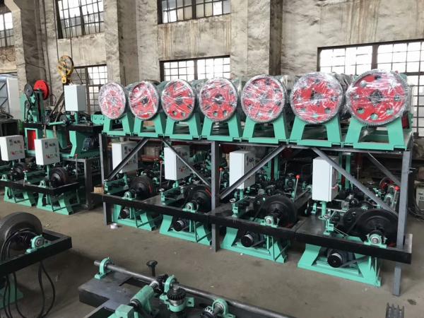 Straight and Reverse Twisted Barbed Wire mesh Machine with High Speed