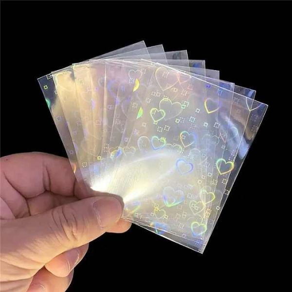 Custom Card Sleeve Transparent Standard Trading Card Penny Sleeves Protector Soft Clear Card Sleeves for Photo Game Sports