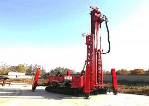 China 30-50M Hydraulic Crawler Small Core Drill Rig Good Efficiency For Explore Coring on sale