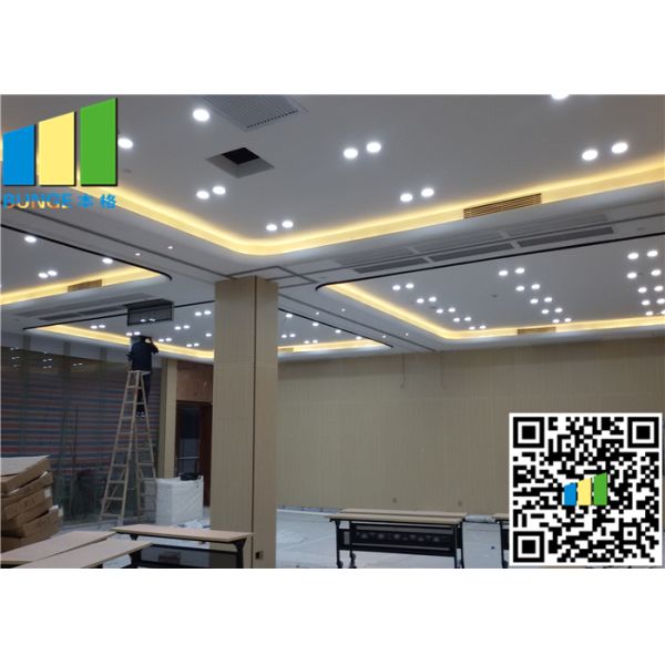 Sliding Folding Office Partition Walls Operable High Sound Proof