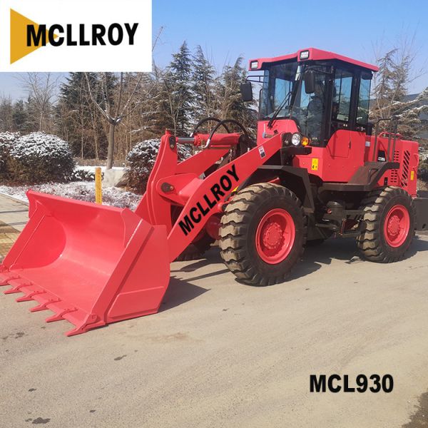 Multipurpose 1.5 Ton Wheel Loader , Small End Loader 1800kg Rate Load