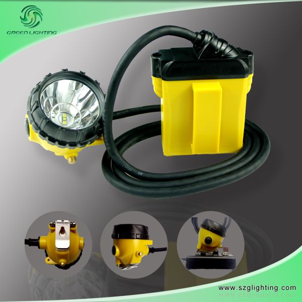 25000 Lux Brightness CREE Miners Helmet Light With Low Power Warning Function