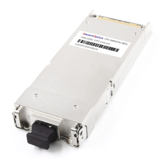 TS-C2-CO2H-ZR0C/200G CFP2 Coherent Transceiver - High Speed DWDM Optical Module for Long Haul Transmission