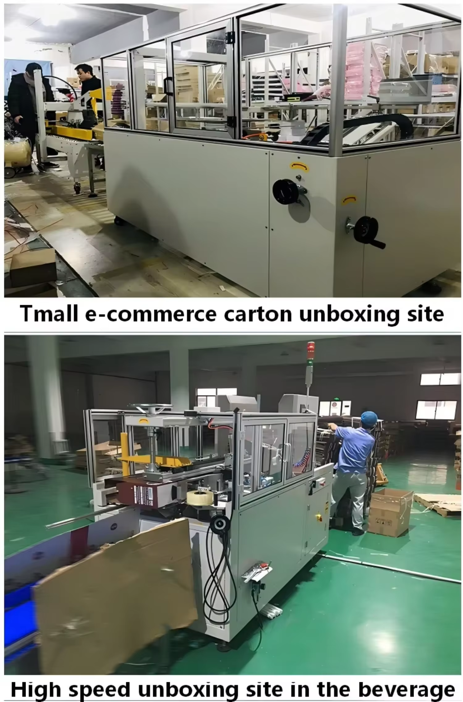 CHIC CH-05 Fully Automatic Pneumatic High-Speed High-Accuracy Food Carton Opening Sealing Machine Multi-functional High Rigidity