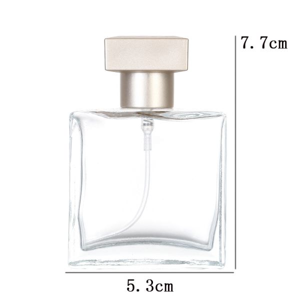 25ml 50ml Perfume Spray Bottle Cosmetics Split Portable Glass Empty
