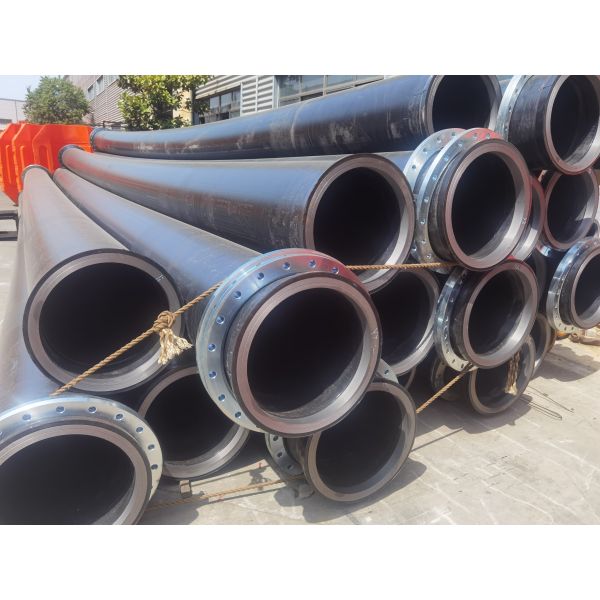 Corrosion Resistance Dredging Hdpe Pipe Temperature Range -60-80 Degrees