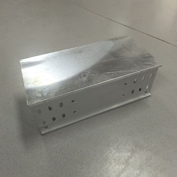 Solid Bottom Instrument Cable Tray Anodizing Aluminum Alloy OEM