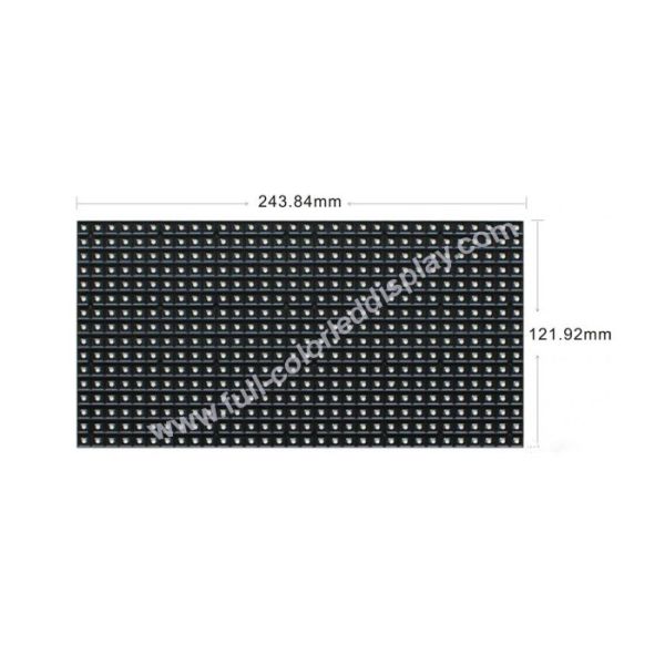 Ultra Thin Easy Moving P10 Led Display Module Various Size IP31