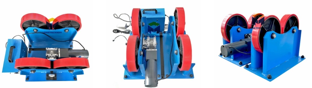 1 Ton Adjustable Height Welding Rotator for Small Cylinder Welding