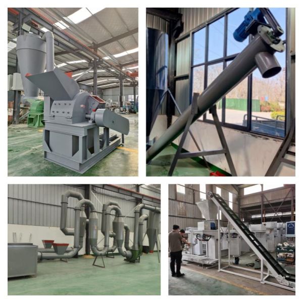 6-8mm Dia Roller Rotate Wood Pellet Machine
