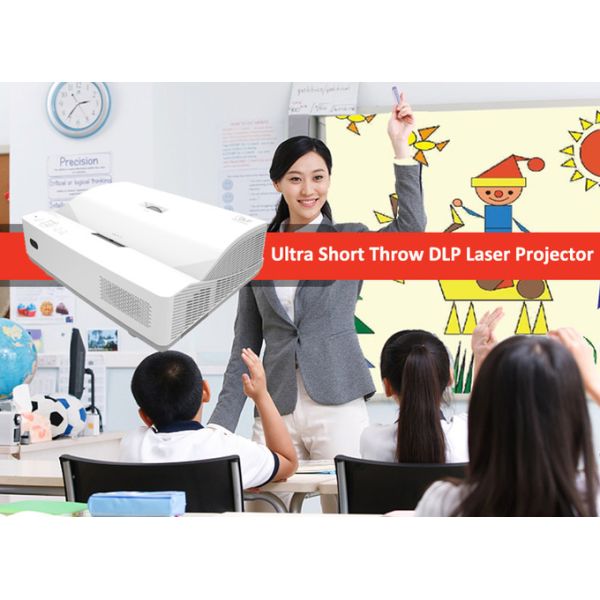 4100 Lumens Smart Laser Projector with 1920x1080 Resolution and Laser Light Source