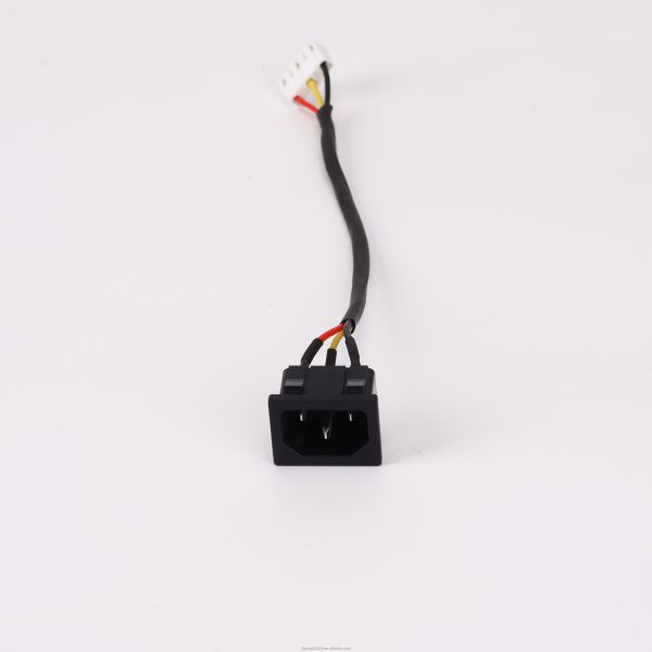 AC Socket Wire Harnesses Male Socket Custom Wire Assemblies