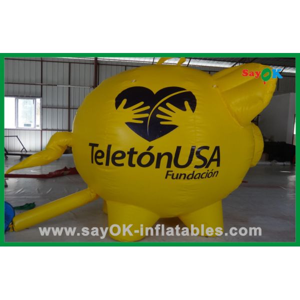 Custom Green Inflatable Products Inflatable Apple For Advertisement