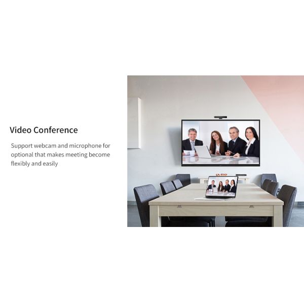 Android 11.0 Interactive Whiteboard 86inch Interactive Display Infrared 20 Touch windows 40 Touch for School and Conference
