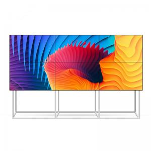 3x3 2x2 4k Video Wall With Floor Stand Bracket 55'' Low Power Consumption