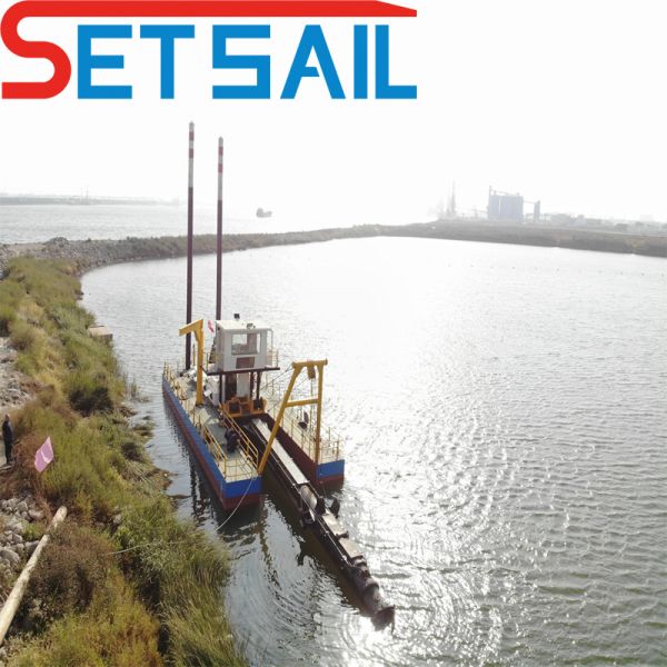 Versatile Siemens PLC Cutter Suction Sand Dredging Machinery with Diesel Engine Power