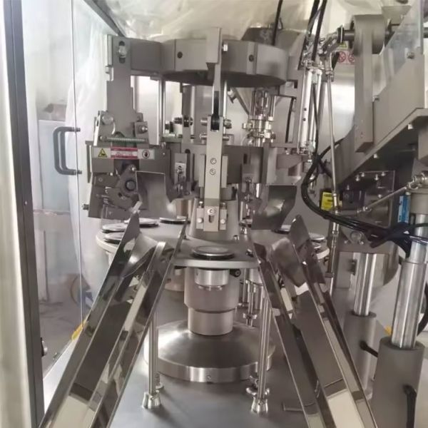 Automatic High Precision Cream Paste Ointment Tube Filling And Sealing Machine