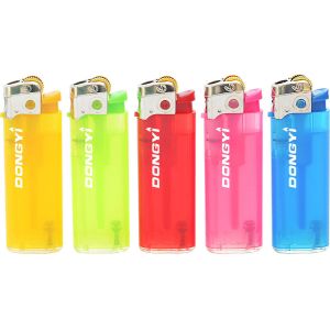Cigarette Function Plastic Disposable Refillable Slim Flint Lighter with