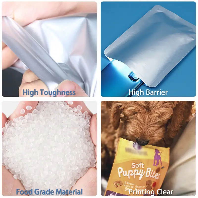 Customized Pet Product Packaging Colorful Dog Snack Packaging