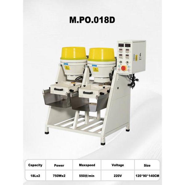 Polishing Tumbler maintenance view
