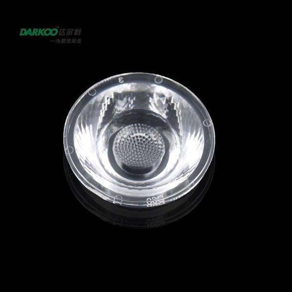 PMMA Optical Plano Concave 45mm SMD LED Lens For Track Lamp Light