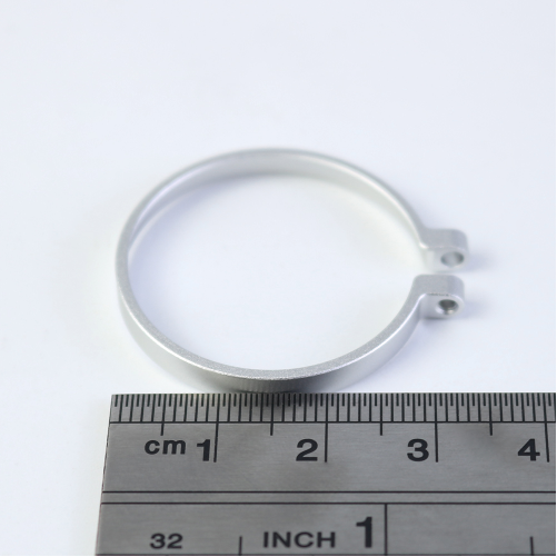 High-precision CNC-machined aluminum filter base components