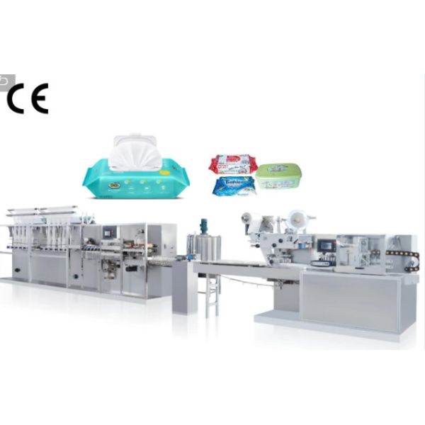 High Speed Wet Wipe Making Machine Fully Automatic 10-30 Pcs/Pack
